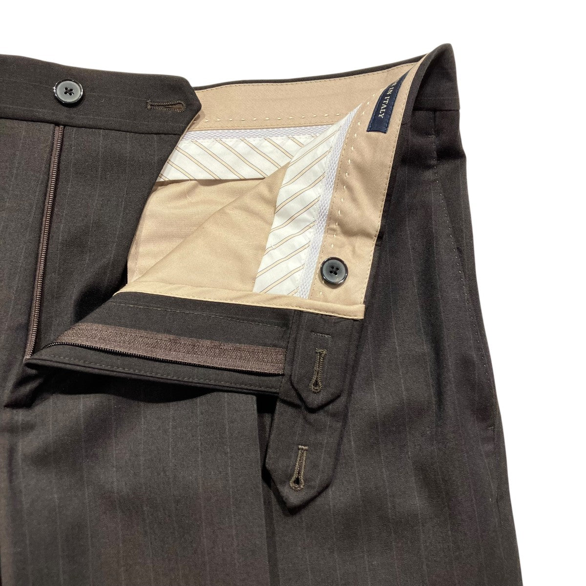 LARDINI(ラルディーニ) ウールストライプセットアップスーツ