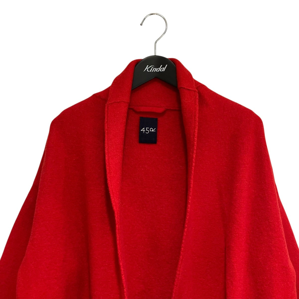 45R(フォーティファイブアール) フェルトKNITカウチンCOATショール