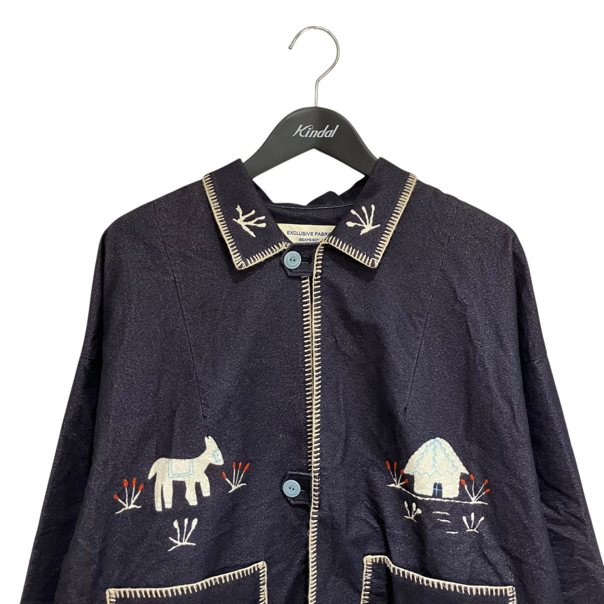 BEAMS BOY ボーイ メキシカン ジャケットボーイメキシカンジャケット13-18-0017-803 古着・中古-3枚目のアイテム画像