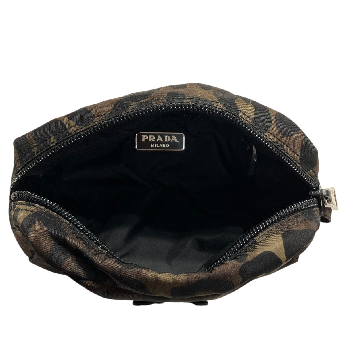 美品　PRADA サングラス　プラダ　レオパード PRADA プラダ サングラス PR04ZSF 1AB09S 58 ブラック アジアン