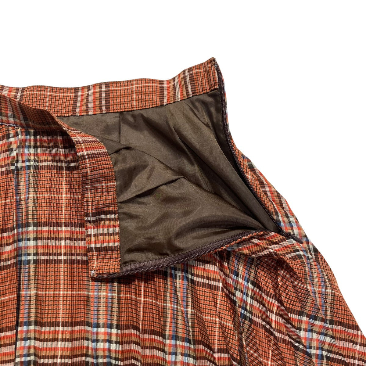 BEAMS Lights(ビームスライツ) タータンチェック プリーツスカート