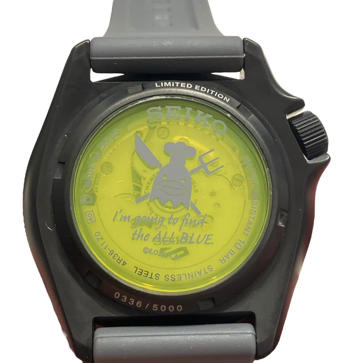 SEIKO ONE PIECE Limited Edition サンジセイコー5スポーツ4R36-11Z0 古着・中古-5枚目のアイテム画像