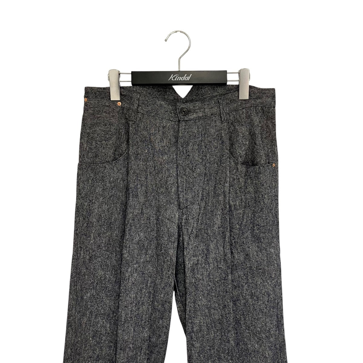 URU(ウル) 25SS1 tuck pantsパンツ25SLSC02 25SLSC02 グレー サイズ 2