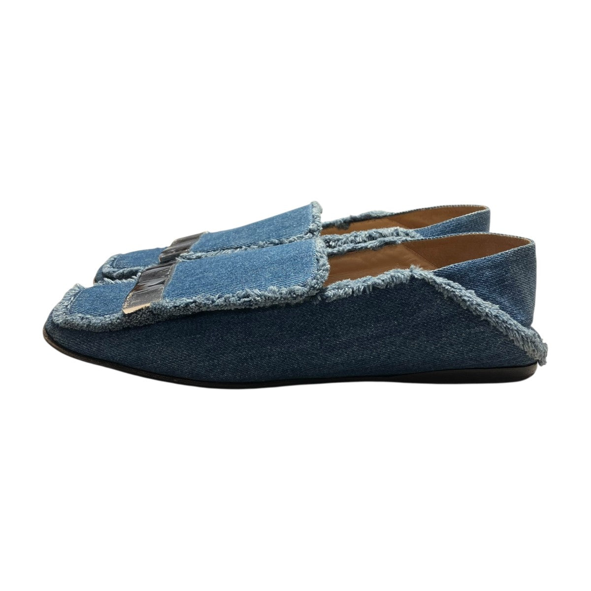 sergio rossi(セルジオロッシ) sr1 slipper デニムミュール
