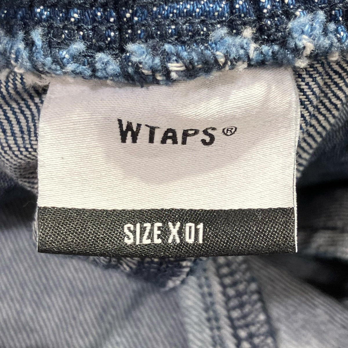 WTAPS SHORTS COTTON． DENIMハーフパンツ251WVDT-PTM08 MILS2301 古着・中古-5枚目のアイテム画像