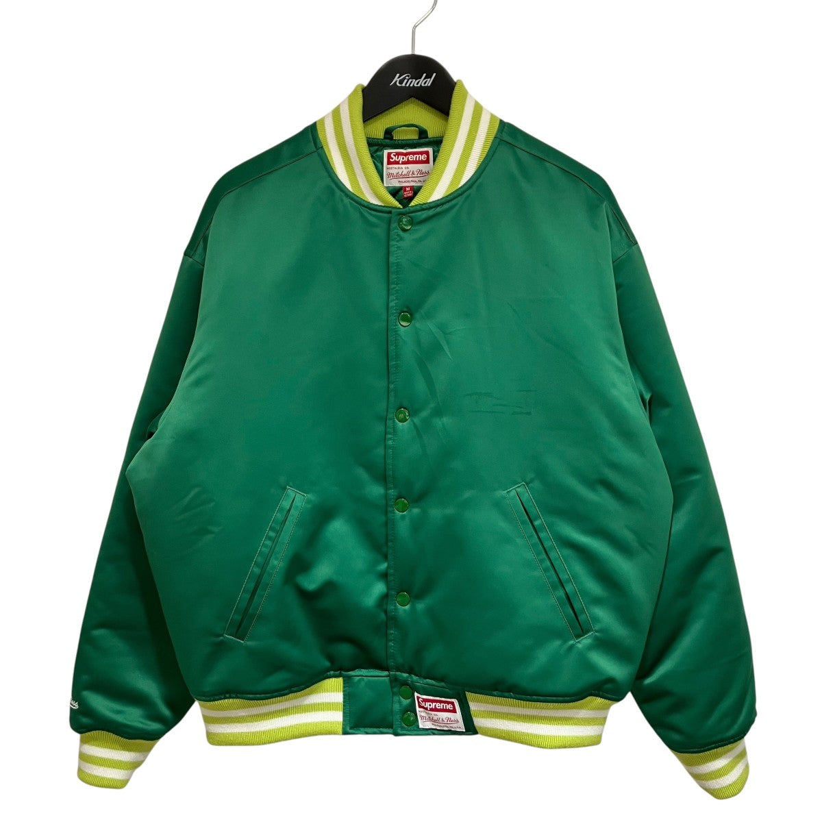 「24AWSatin Varsity Jacket」スタジャン