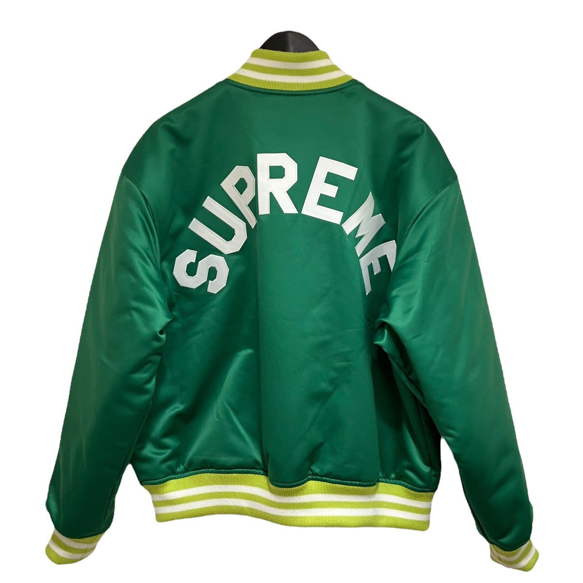 Supreme×MITCHELL ＆ NESS 「24AWSatin Varsity Jacket