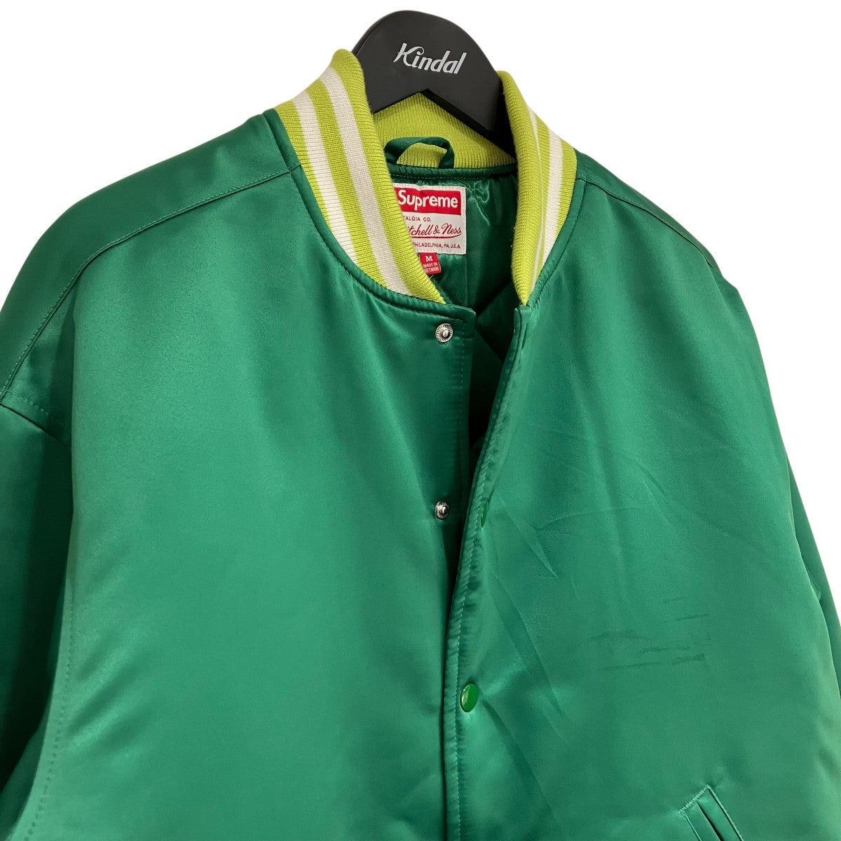 人気の贈り物が Supreme×MITCHELL ＆ NESS 「24AWSatin Varsity Jacket ジャケット・アウター