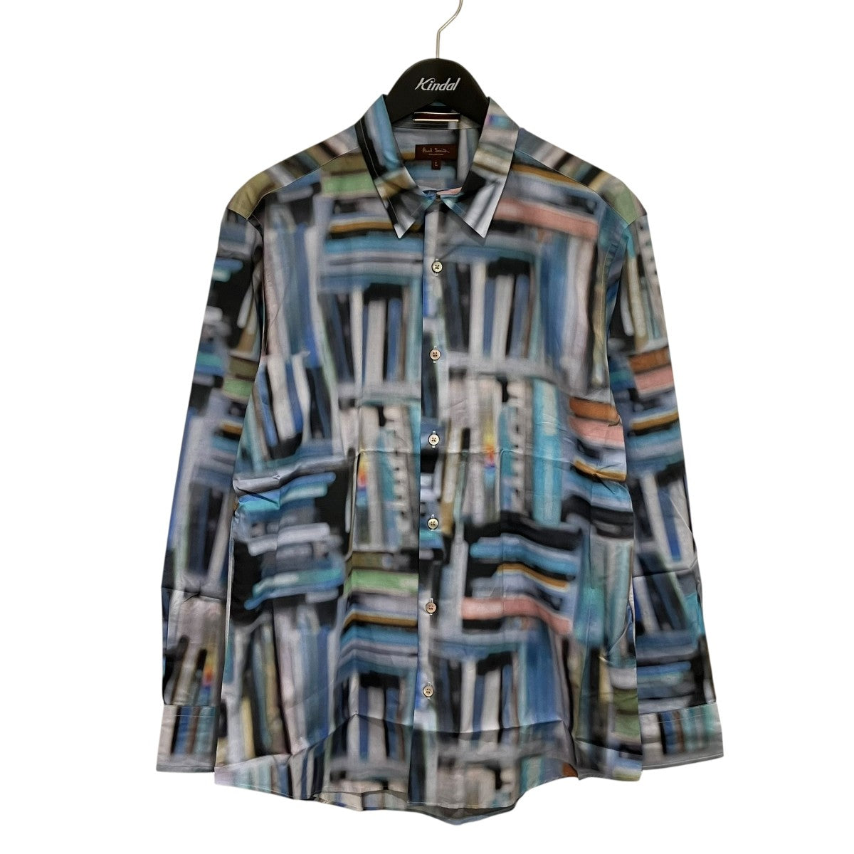 PS Paul Smith ポールスミス ペイント 柄 総柄 シャツ paul smith ポールスミス 総柄シャツ