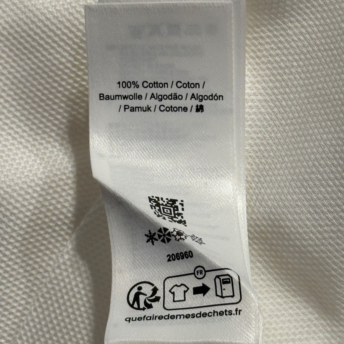 FRED PERRY Lace TAPE pique DressドレスD7186 古着・中古-6枚目のアイテム画像