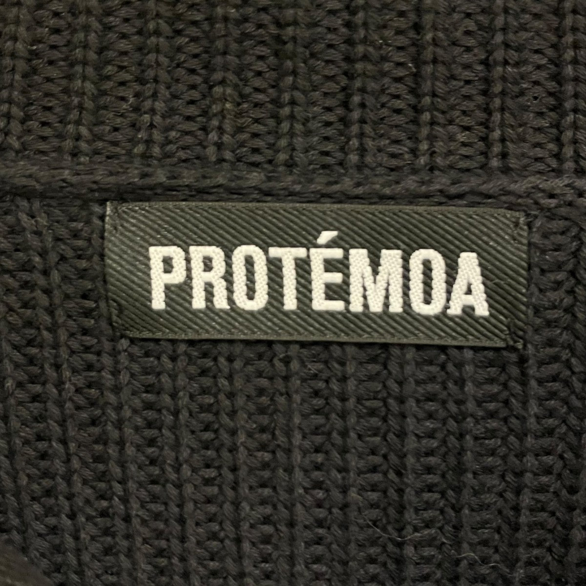 protemoa(プロテモア) 「PROTEMOA TRIPLE ZIP CARDIGAN」ジップ