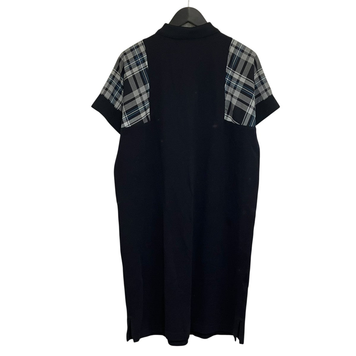 FRED PERRY Tartan Sleeve Pique DressポロワンピースD7182 古着・中古-2枚目のアイテム画像