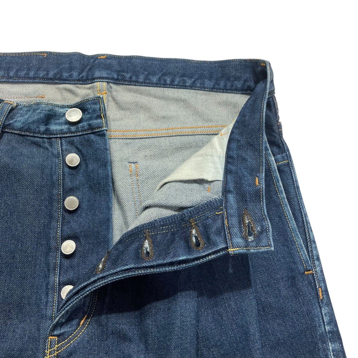 パンツ SUBLATIONS 2TUCK WIDE DENIM PANTS 2TUCK WIDE DENIM PANTS -ENTASIS -II-【FOILED WASH BLACK