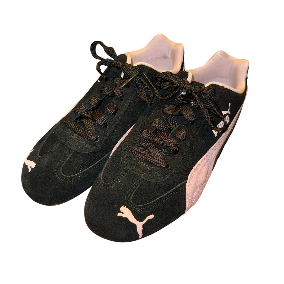 4/27まで限定出品！新品PUMA⭐︎ローファースニーカーブラック★23.5 PUMA(プーマ) Speedcat OG Puma Black Pinkローカットスニーカー