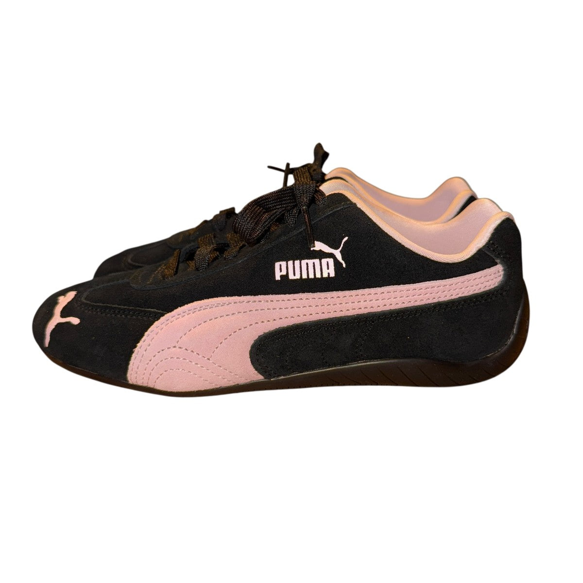 PUMA(プーマ) Speedcat OG Puma Black Pinkローカットスニーカー