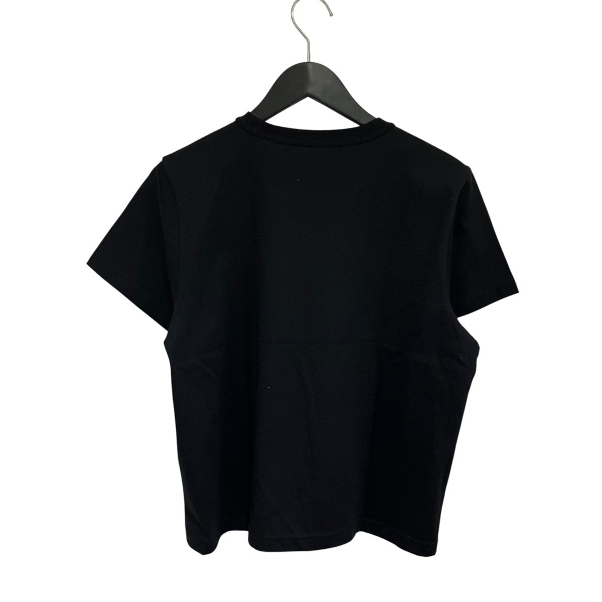 ALEXANDER WANG ESSENTIAL JSY SHRUNKEN TEE W PUFF LOGO＆BOUND NECKロゴTシャツ4CC3241521 古着・中古-2枚目のアイテム画像
