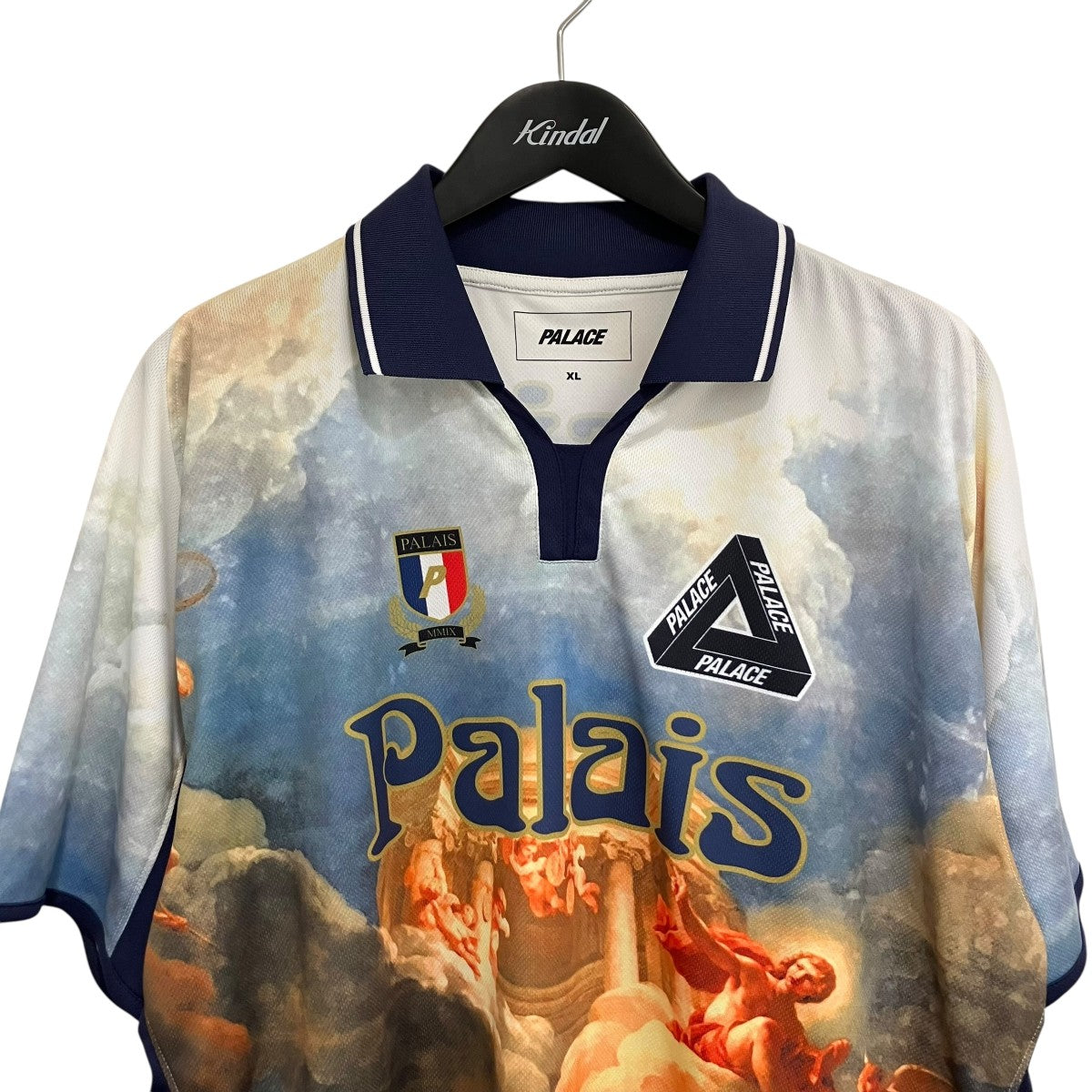 palace ゲームシャツ PALACE(パレス) PERSAILLES FOOTBALL TOPゲームシャツ ホワイト