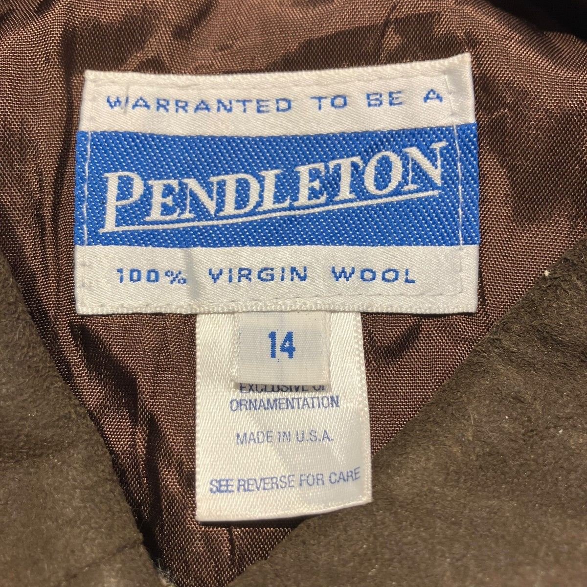 90’S 襟切替チェックジャケット