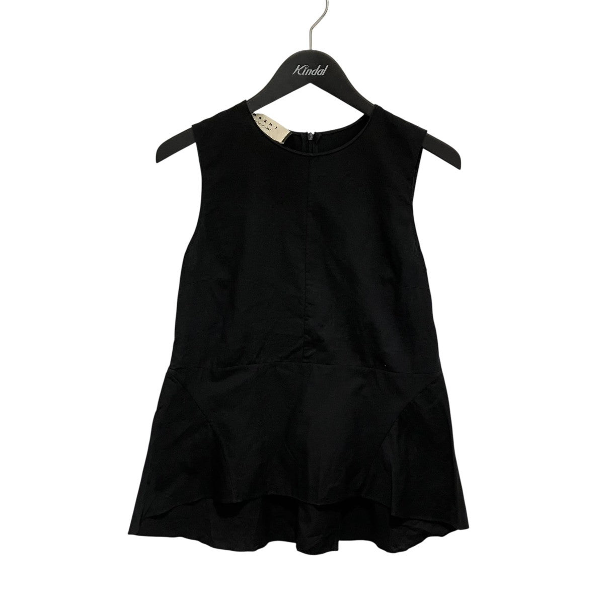 マルニ MARNI ノースリーブブラウス TTMAQ09A00TCN14 ブラック サイズ：38 MARNI(マルニ) ノースリーブブラウスTTMAQ09A00TCN14