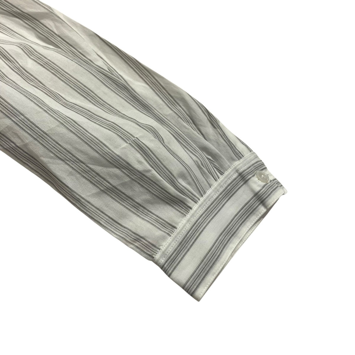 25SSBand collar L S shirtsストライプシャツ25SCSS02