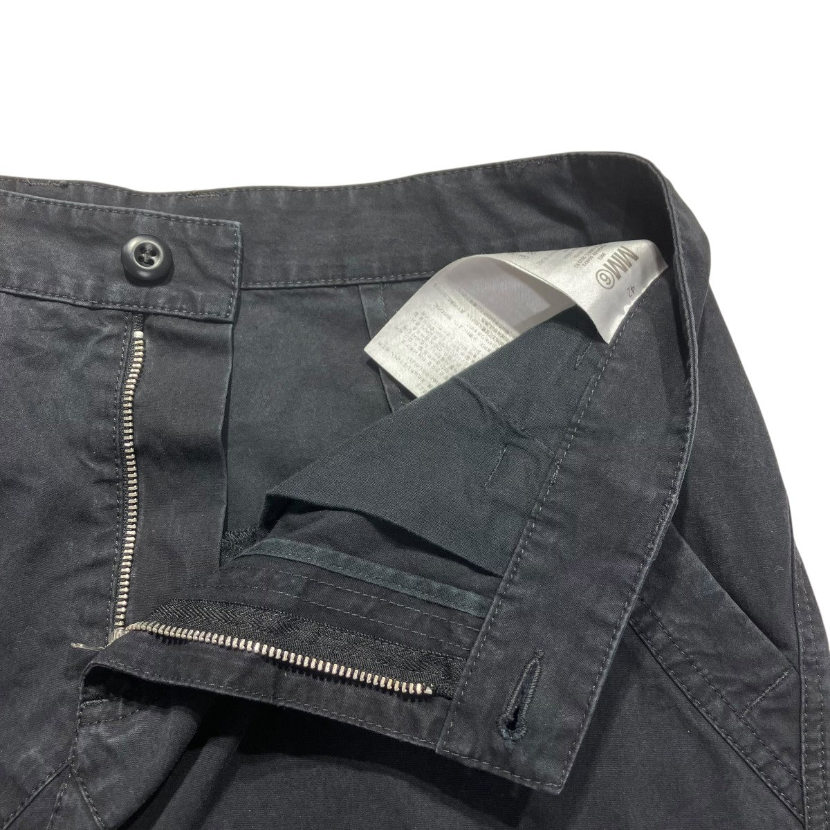 martin margielaブラック ロングスカート 白タグ マルタンマルジェラ 90s スカート 白タグ オリゾンティ 初期