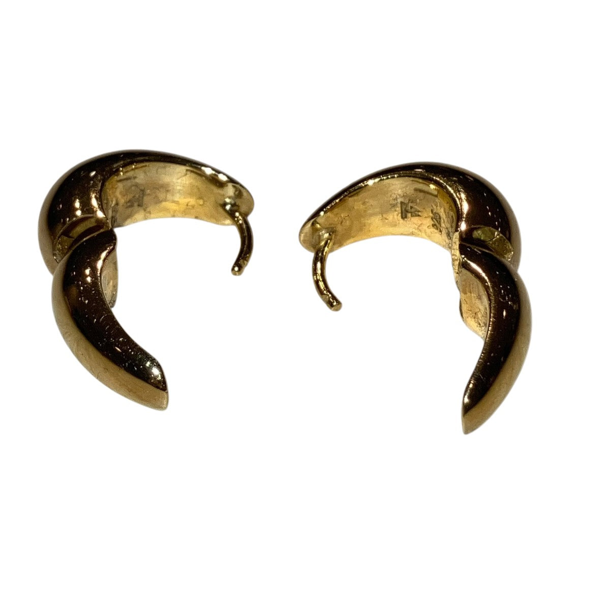 関税込＆New Season【TOM WOOD】海のイヤリング TOM WOOD(トムウッド) Ice Hoop Goldイヤリング ゴールド サイズ