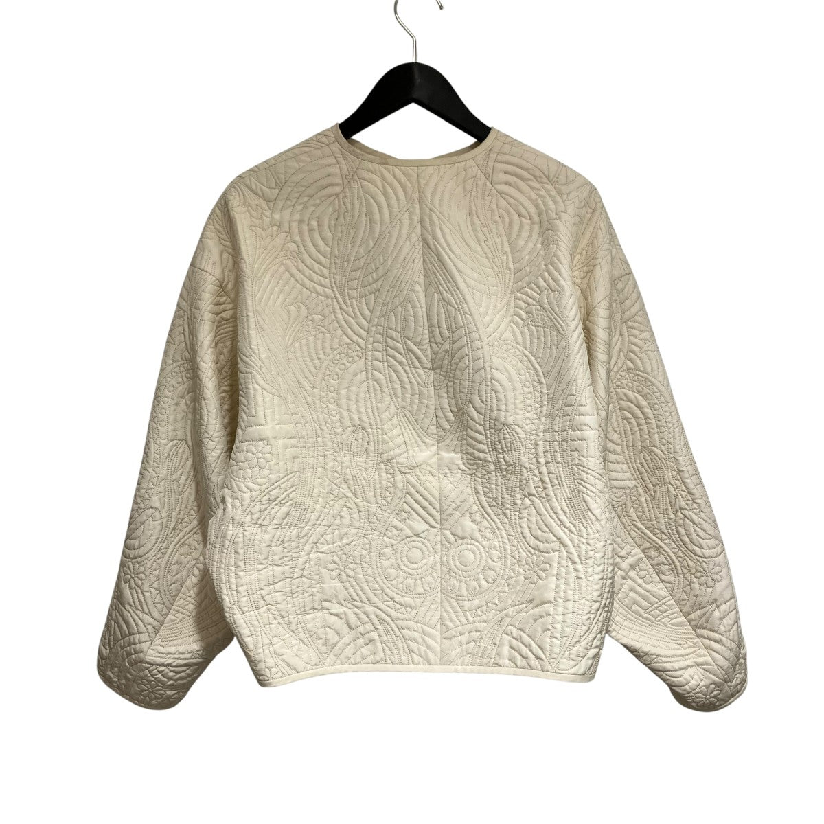 mame kurogouchi(マメクロゴウチ) Floral Quilted Silk Jacket