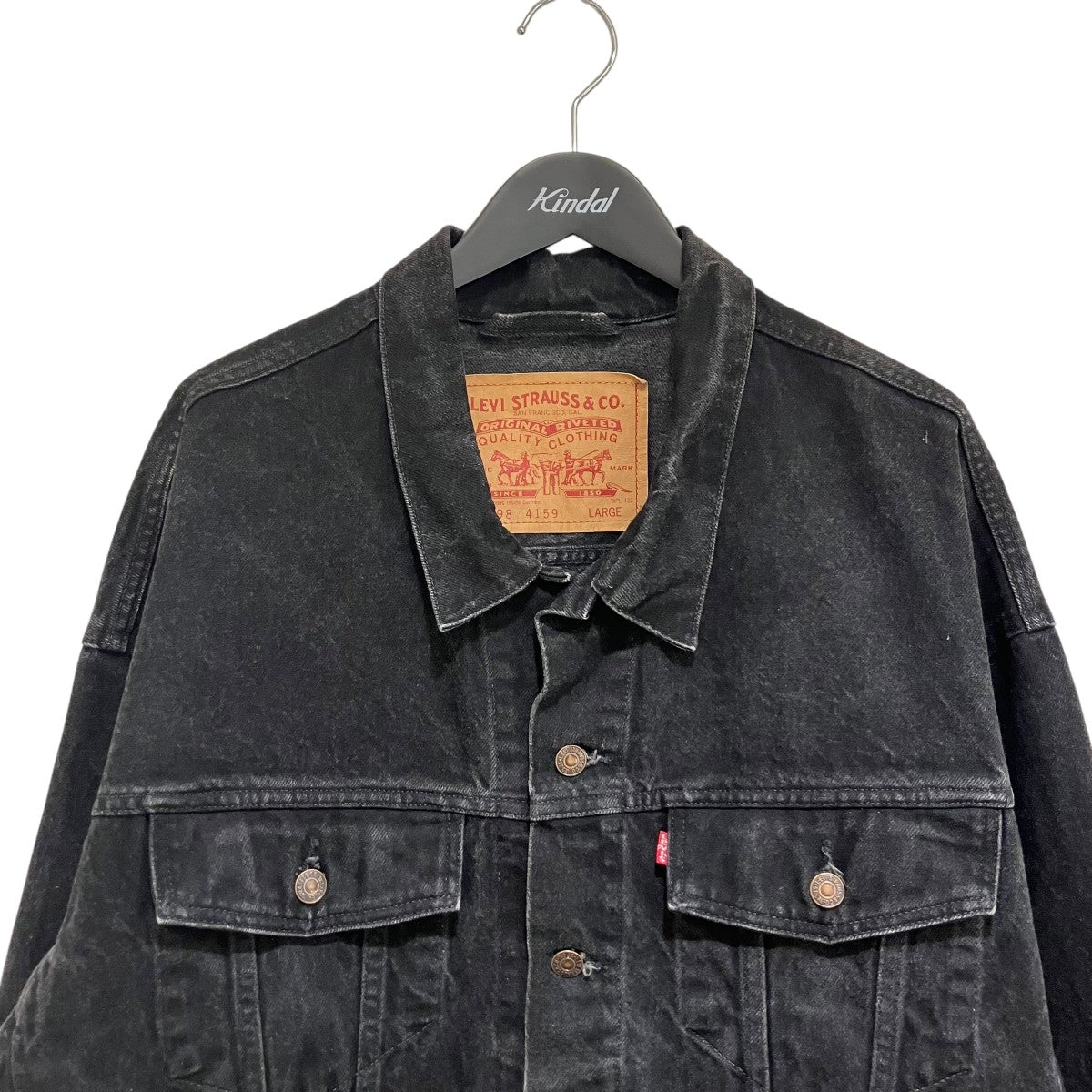 LEVI'S(リーバイス) 90'S サルファ後染めブラックデニム