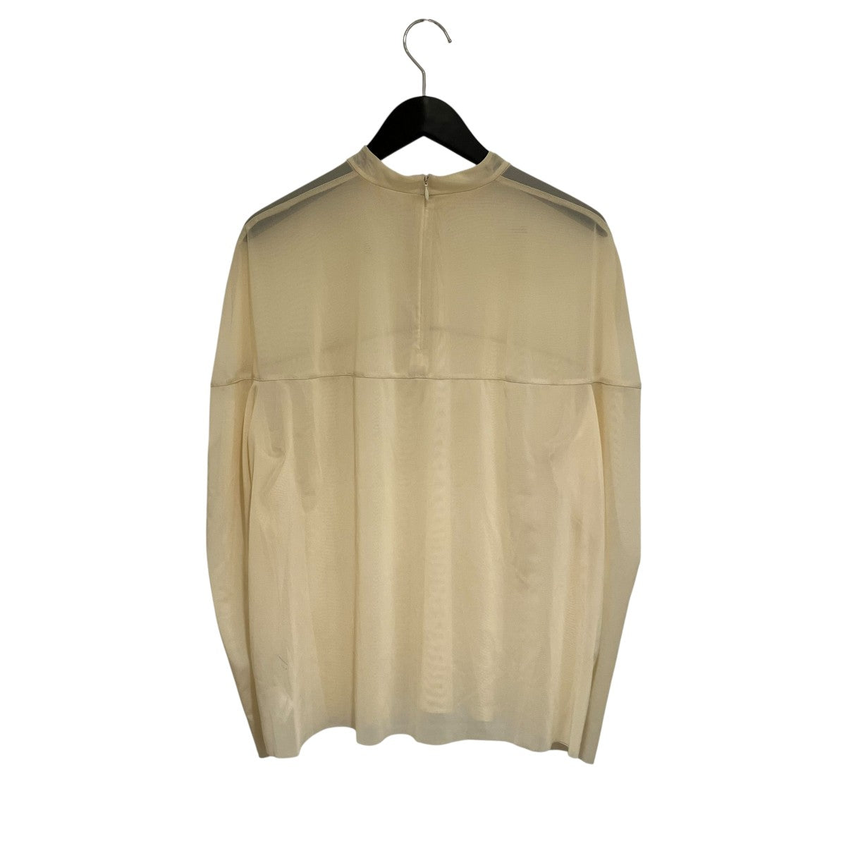 CLANE SHEER MESH CURVE SLEEVE TOPS長袖カットソー16122-4152 古着・中古-2枚目のアイテム画像