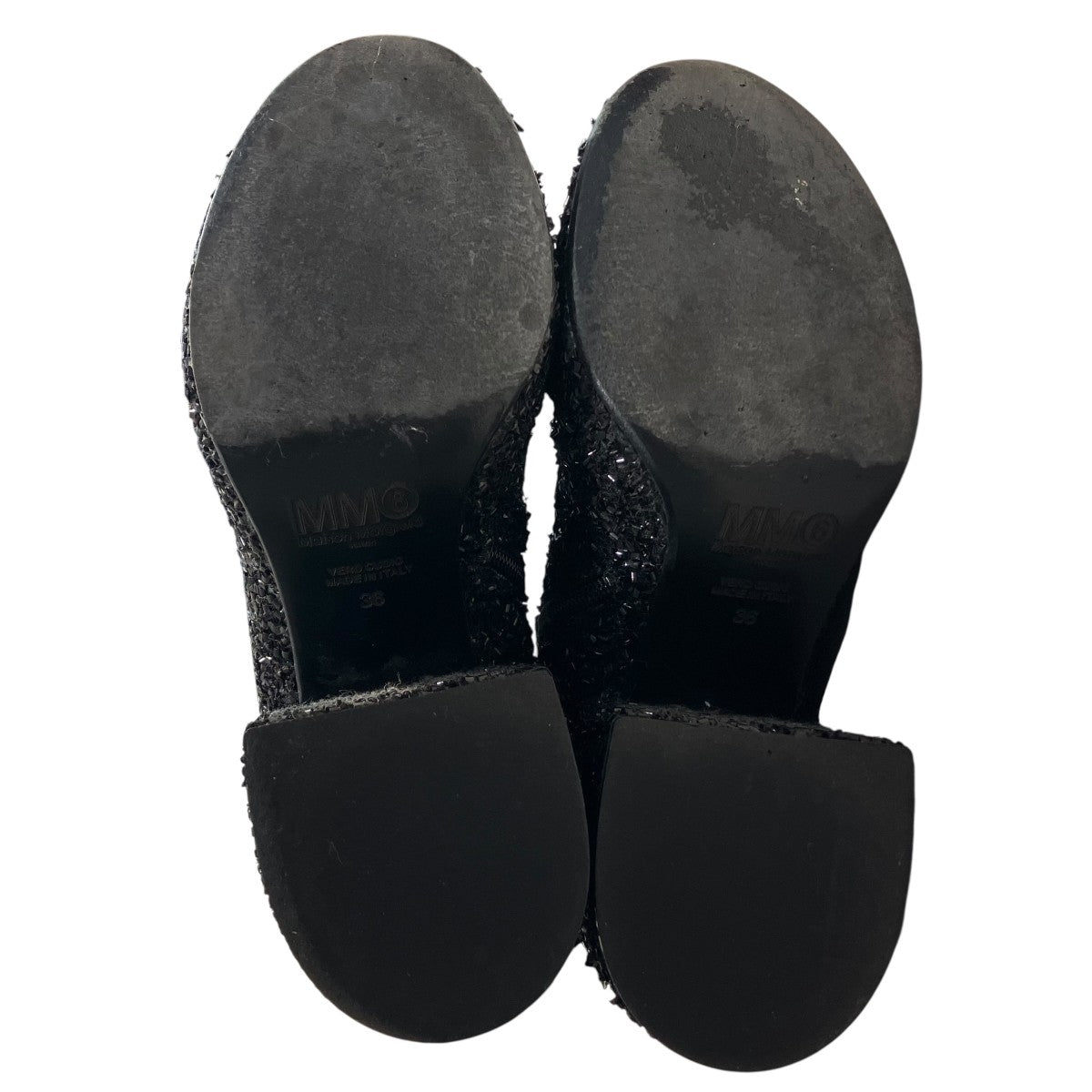 maison margiela 20AW サイドジップ レザー ブーツ 黒41 メゾンマルジェラ 20AW レザー ブーツ 41 メンズ ブラック