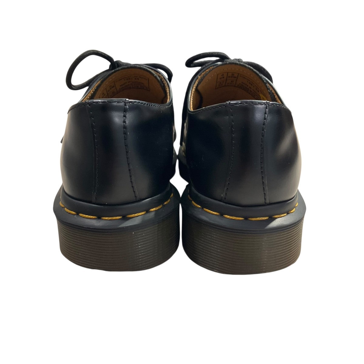 Dr. Martens ブラック レザーシューズ Dr．Martens(ドクターマーチン) 1461 3 ホール シューズレザー