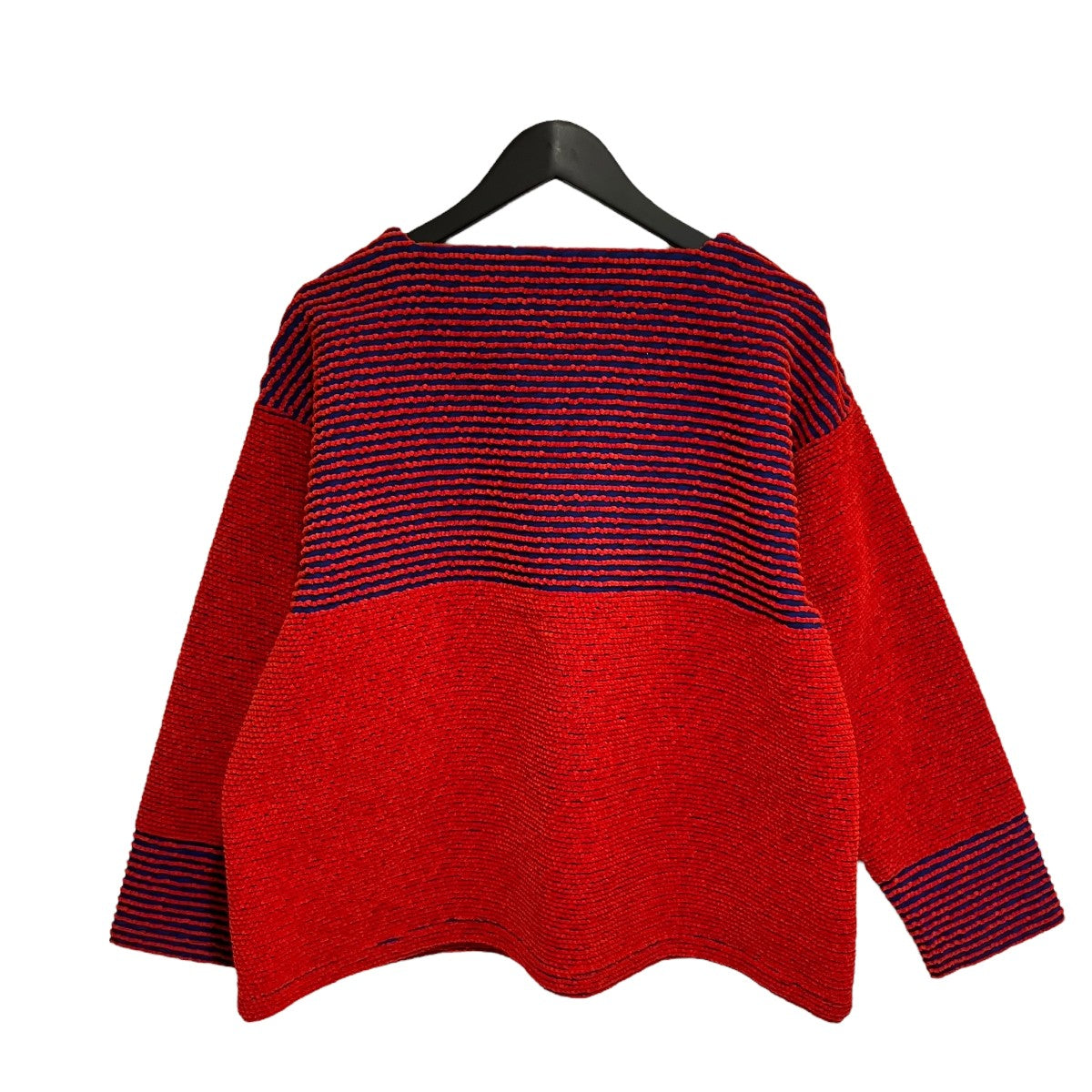 【レアデザイン】美品　イッセイミヤケ　ボトルネックカットソーM　スタンドガラス柄 レアデザイン】美品 イッセイミヤケ ボトルネックカットソーM