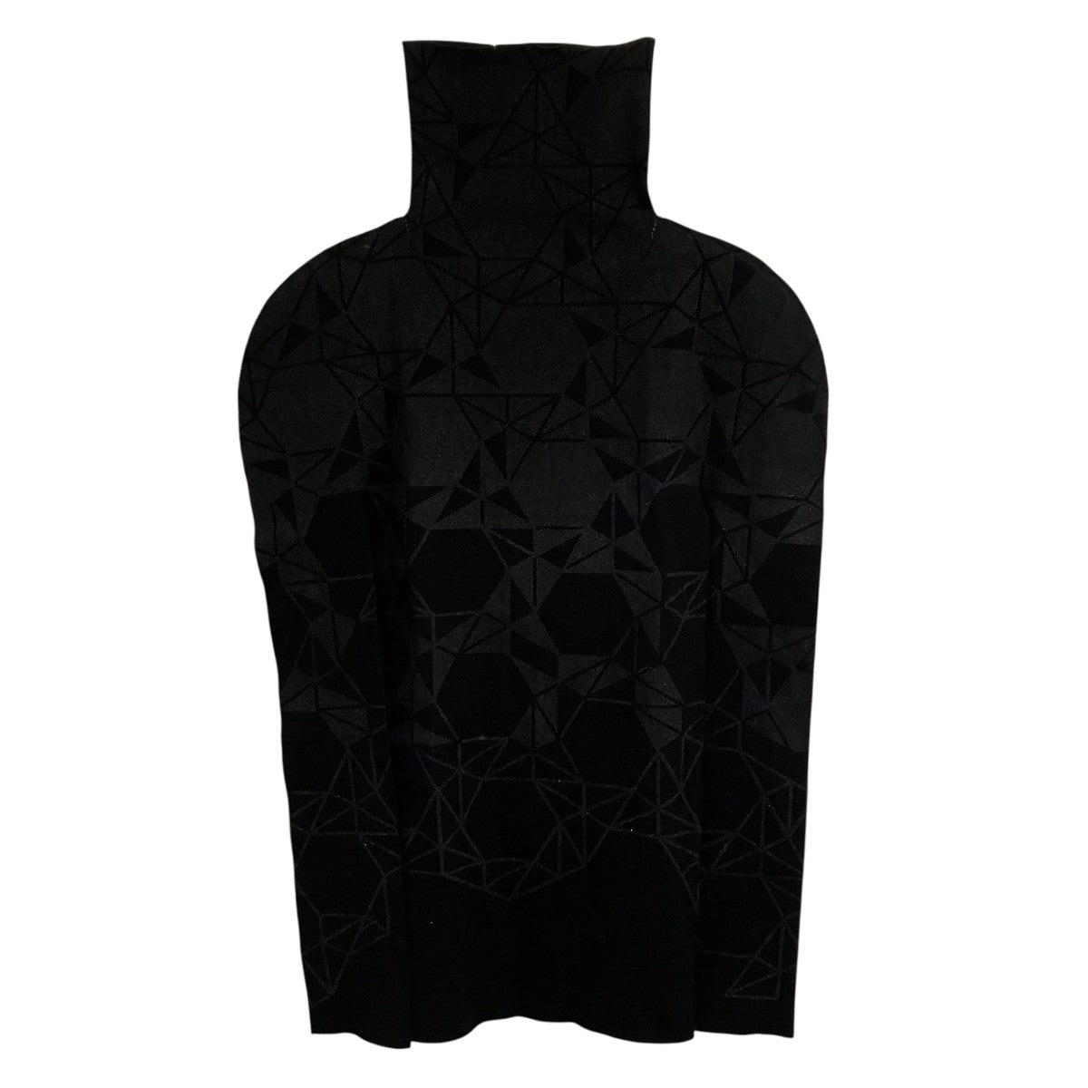 ISSEY MIYAKE イッセイミヤケ エイポック　タートルネック　ニット　黒 ISSEY MIYAKE イッセイミヤケ エイポック タートルネック ニット 黒