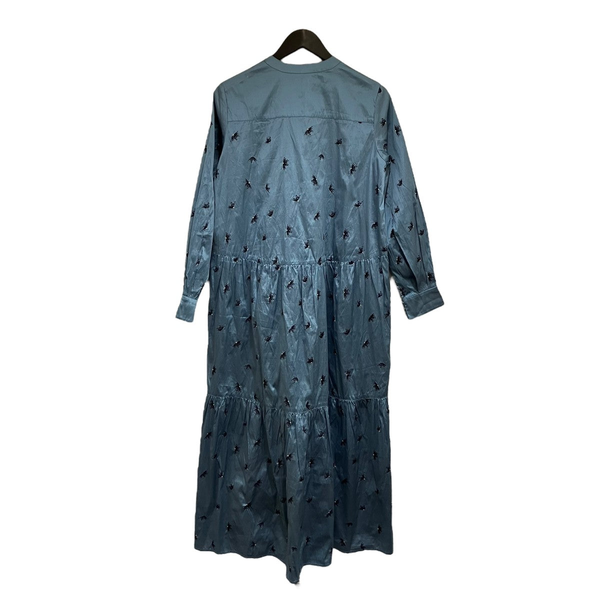 新品タグ付【ne Quittez pas】ヌキテパ 綿100% ワンピース F セール】【ne Quittez pas / ヌキテパ】COTTON VOILE FOIL