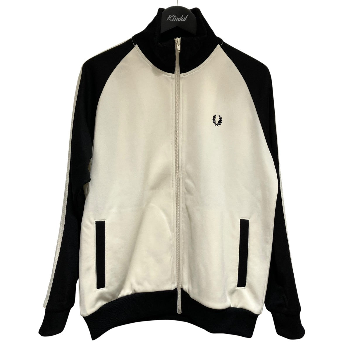[未使用] Fred Perry ジップアップジャケット FRED PERRY ブラック ジップアップジャケット - メルカリ