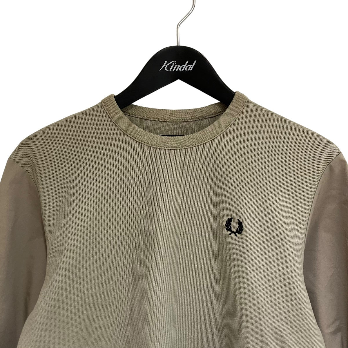 FRED PERRY(フレッドペリー) Gathered Sleeve Pique T-ShirtT