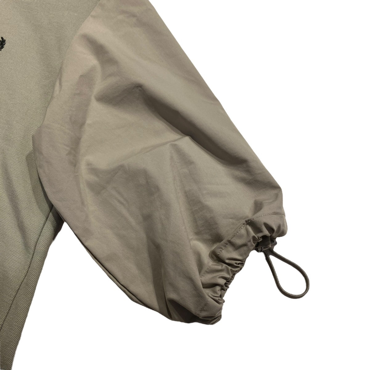 FRED PERRY(フレッドペリー) Gathered Sleeve Pique T-ShirtT