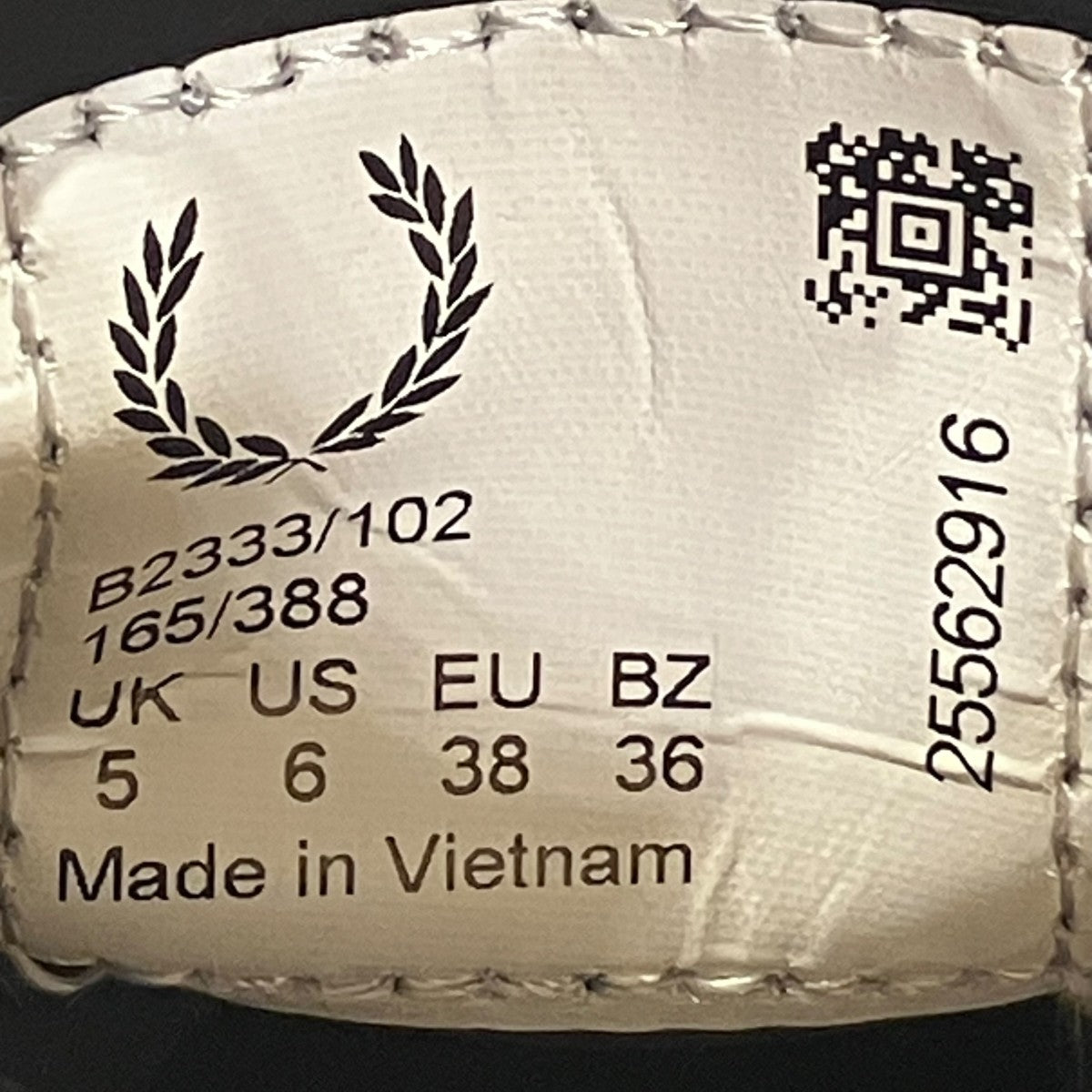 フレッドペリー　美品!! FRED PERRY フレッドペリー スニーカー スペンサー レザー