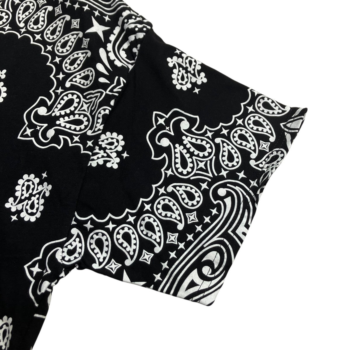 supreme Hanes　バンダナ　黒 Hanes×Supreme バンダナ Tシャツ ブラック サイズ L｜【公式