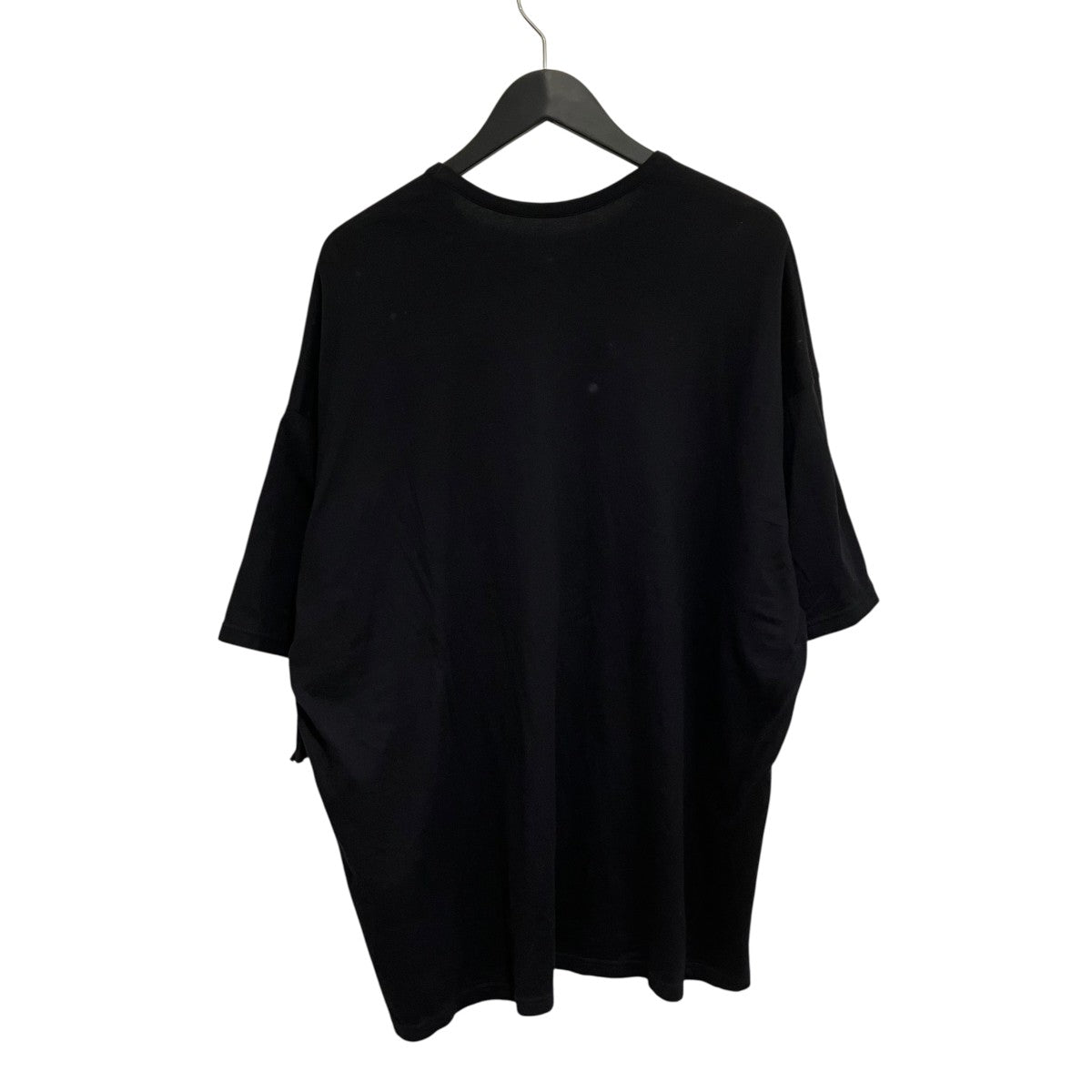 Y's ワイズ Tシャツ・カットソー 黒xアイボリー 2200125E0211 Y's(ワイズ) フロントデザイン半袖カットソーYS-T31-072 YS-T31