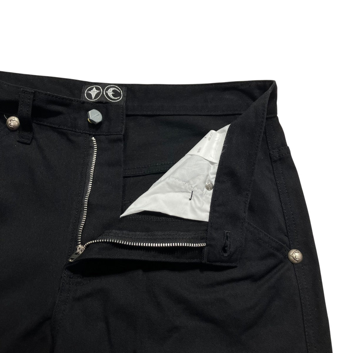 thugclub スタッズパンツ 楽天市場】【中古】THUG CLUBスタッズデニムパンツ ブラック