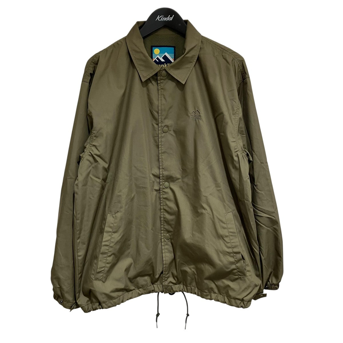 JSF 新品未使用　コーチジャケット Lカーキ NEW VINTAGE GOLF］バックプリントコーチジャケット – FUNQTEN