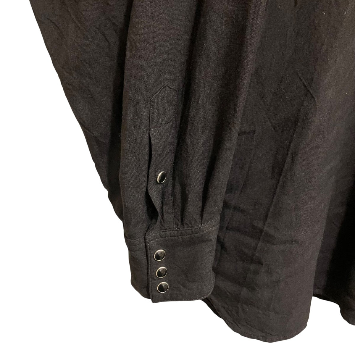 1　COMOLI 25SS レーヨン ウエスタンシャツ コモリ 02003 COMOLI(コモリ) 「25SSレーヨン ウエスタンシャツ」長袖シャツ