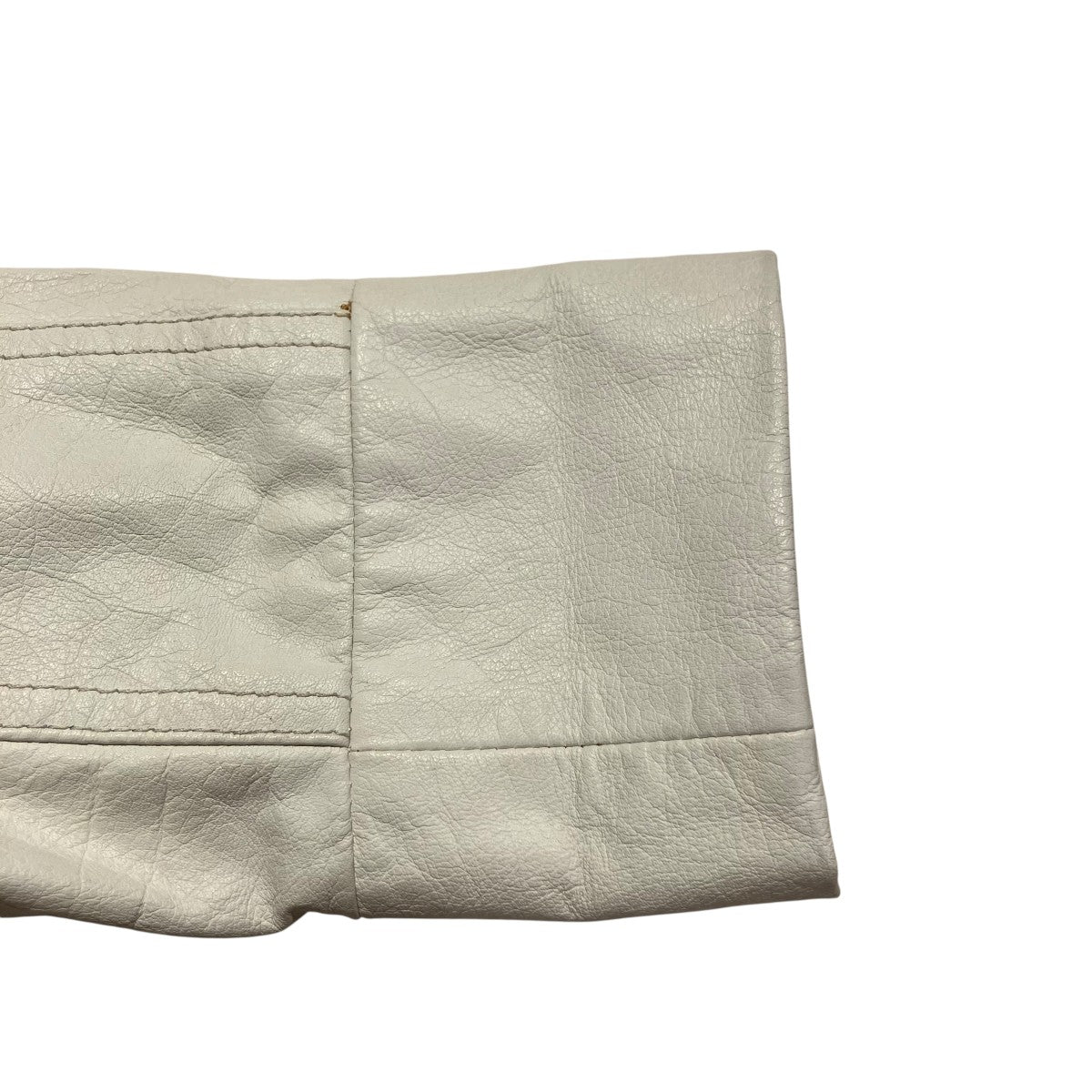 JIL SANDER(ジルサンダー) レザージャケット104642 104642 ホワイト