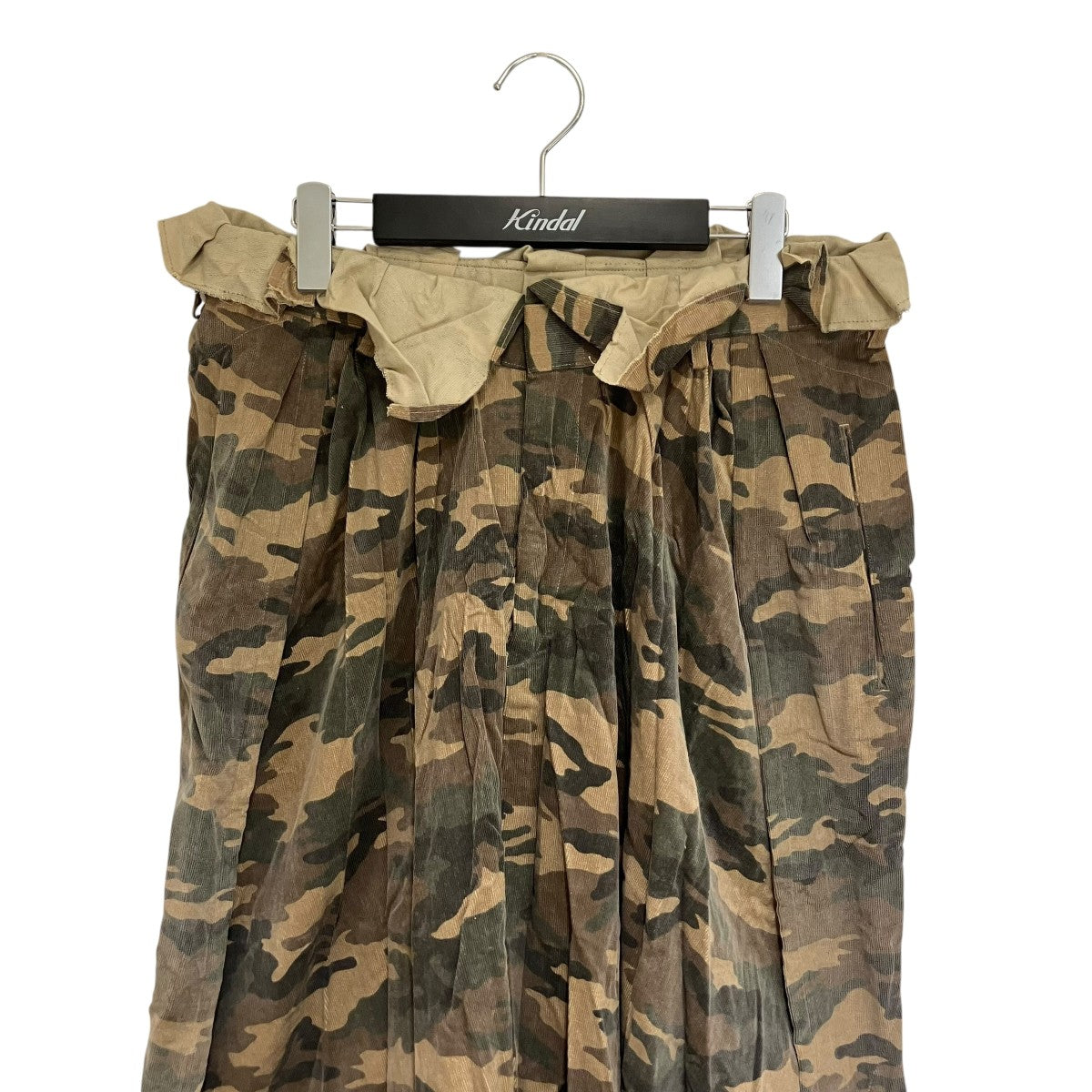 コムデギャルソンサルエルパンツ COMME des GARCONS(コムデギャルソン) 迷彩コーデュロイサルエル