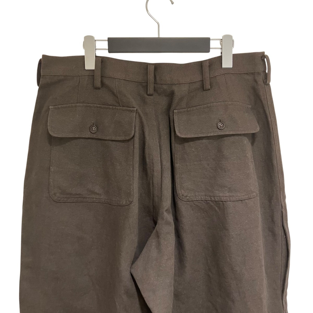 Y's for men(ワイズフォーメン) 24SSCOTTON FLAX WOOL OXFORD