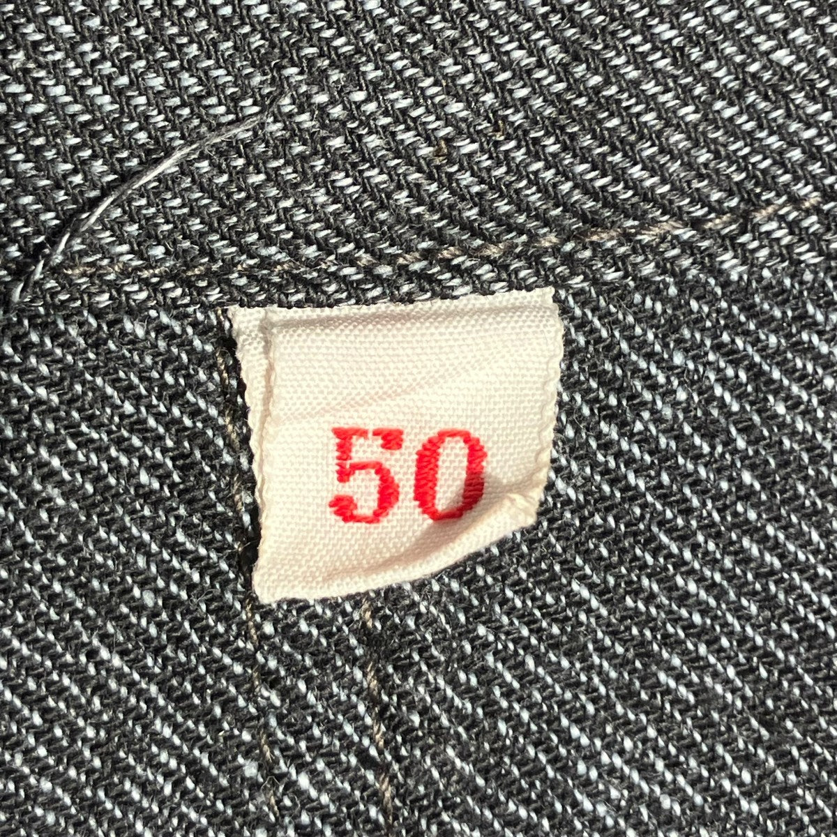 50’S フレンチワークブラックシャンブレーアトリエコートコート