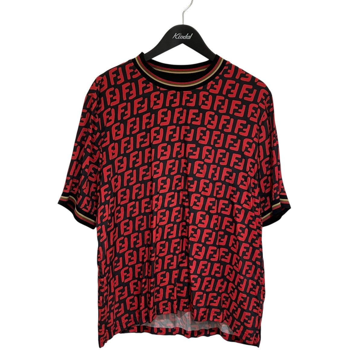 FENDI - FENDI フェンディ ベスト 42(M位) ベージュxオレンジxクリーム等 【古着】【中古】 FENDI - FENDI フェンディ ベスト 42(M位) ベージュxオレンジx