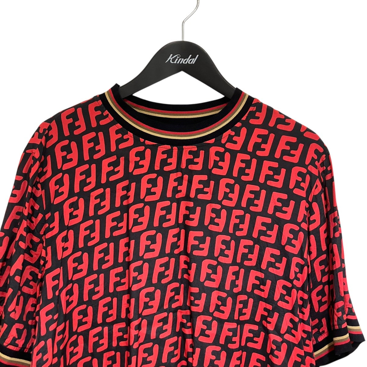 FENDI(フェンディ) ズッカ柄総柄TシャツFS0769 A75G FS0769