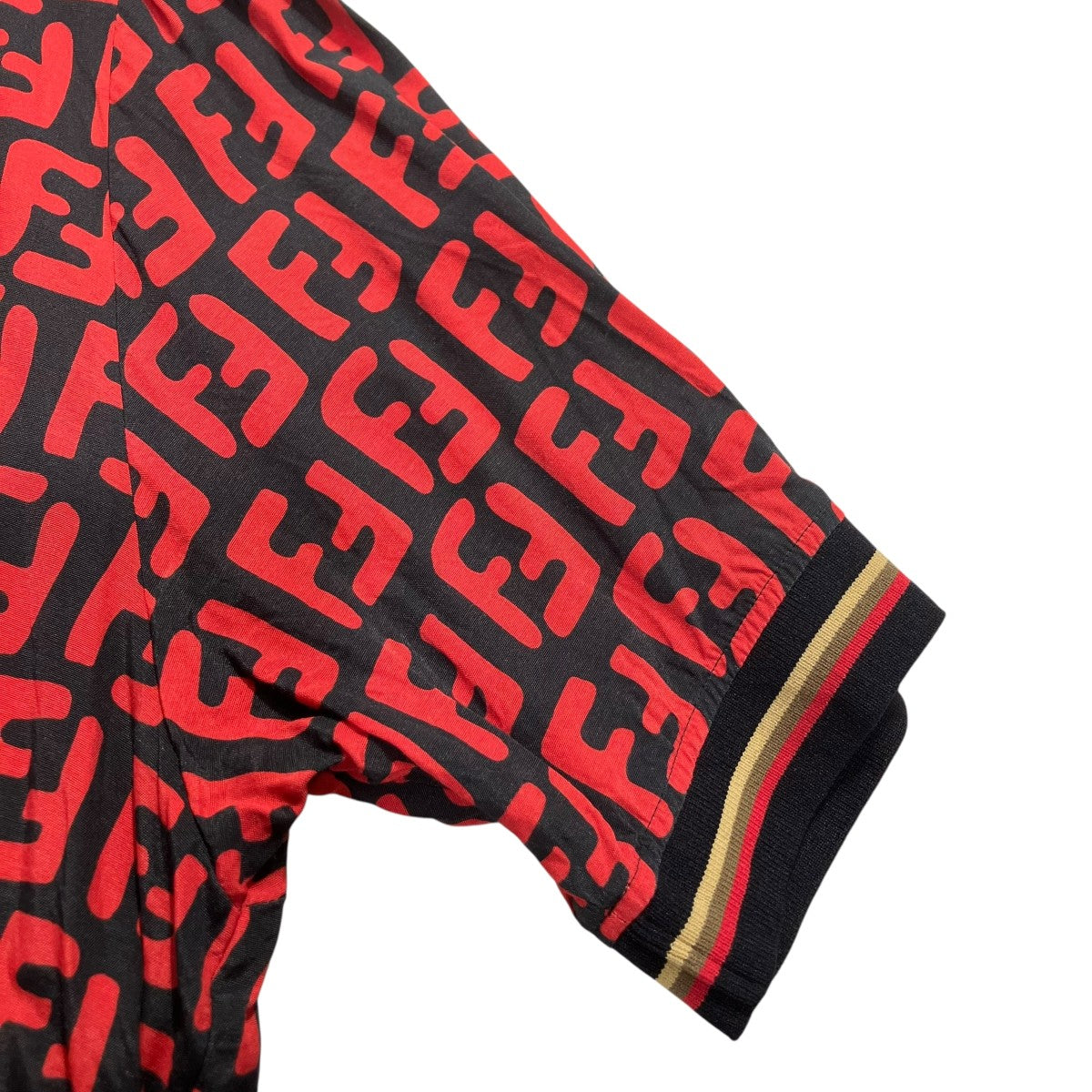 FENDI(フェンディ) ズッカ柄総柄TシャツFS0769 A75G FS0769